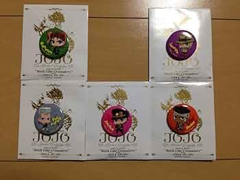 ジョジョ　承太郎　缶バッジ　イベント ジョジョの奇妙な冒険 スターダストクルセイダース空条承太郎