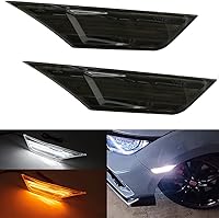 Vista 10 de Luces de marcador laterales Civic de 10ª generación para Honda Civic Coupé Hatchback 2016 2017 2018 2019 2020 2021 Honda Civic Coupe Hatchback