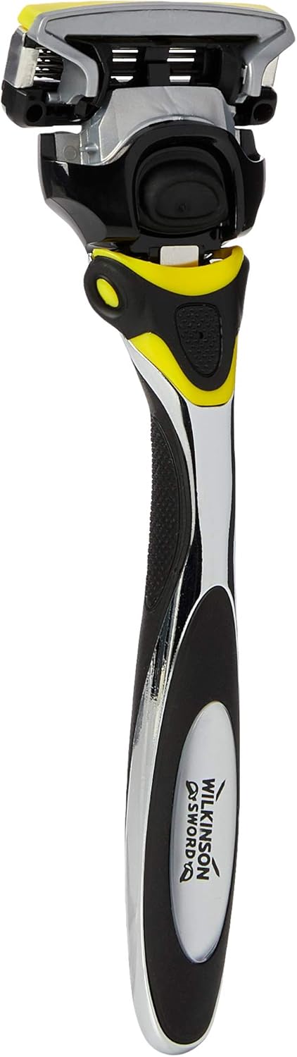 Wilkinson Sword Hydro 5 Sense Energizer Men's Razor with x 4 Blade ...