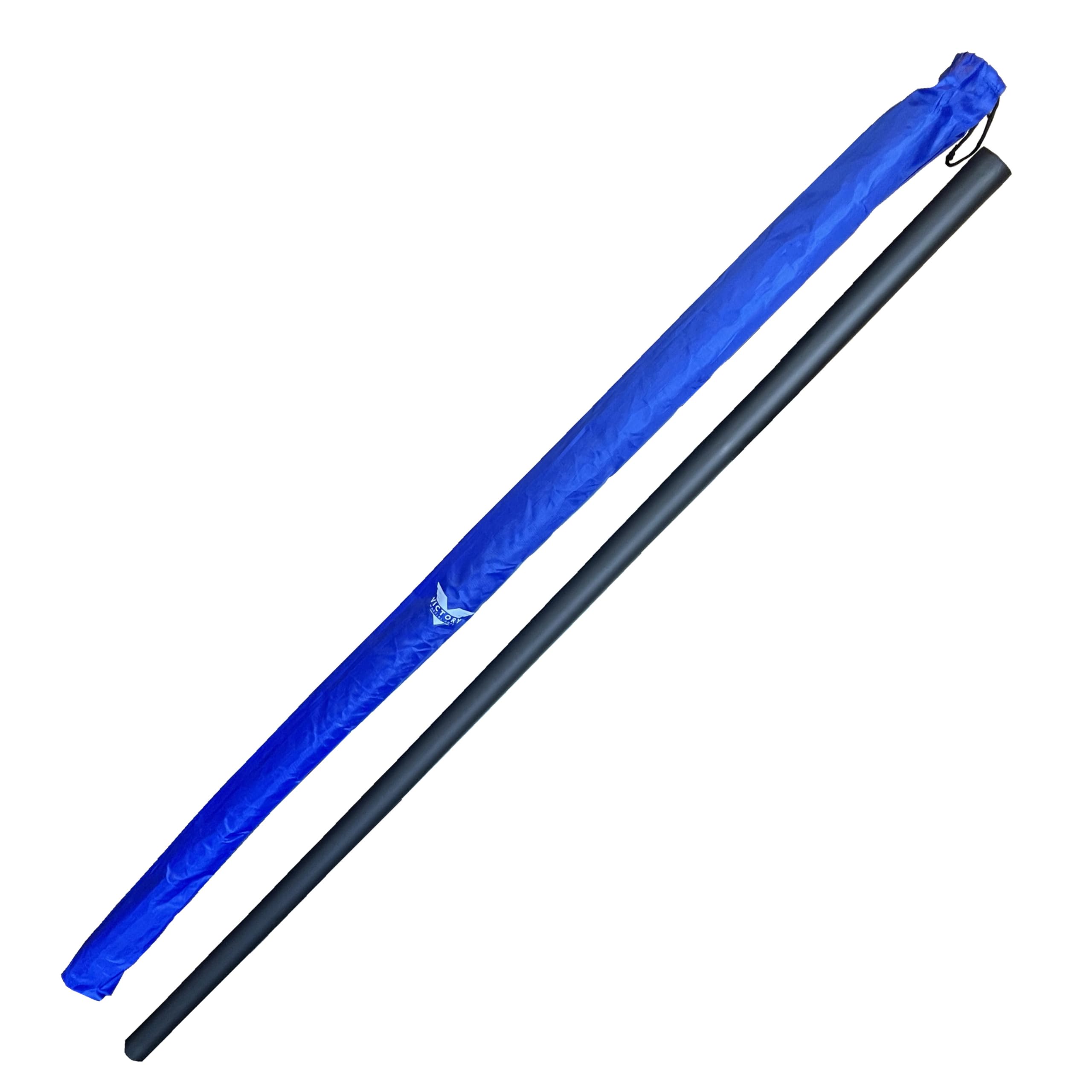Collapsible Bo Staff For Training - 4ft Or 6ft, Foam Padded, Portable With Carry Bag