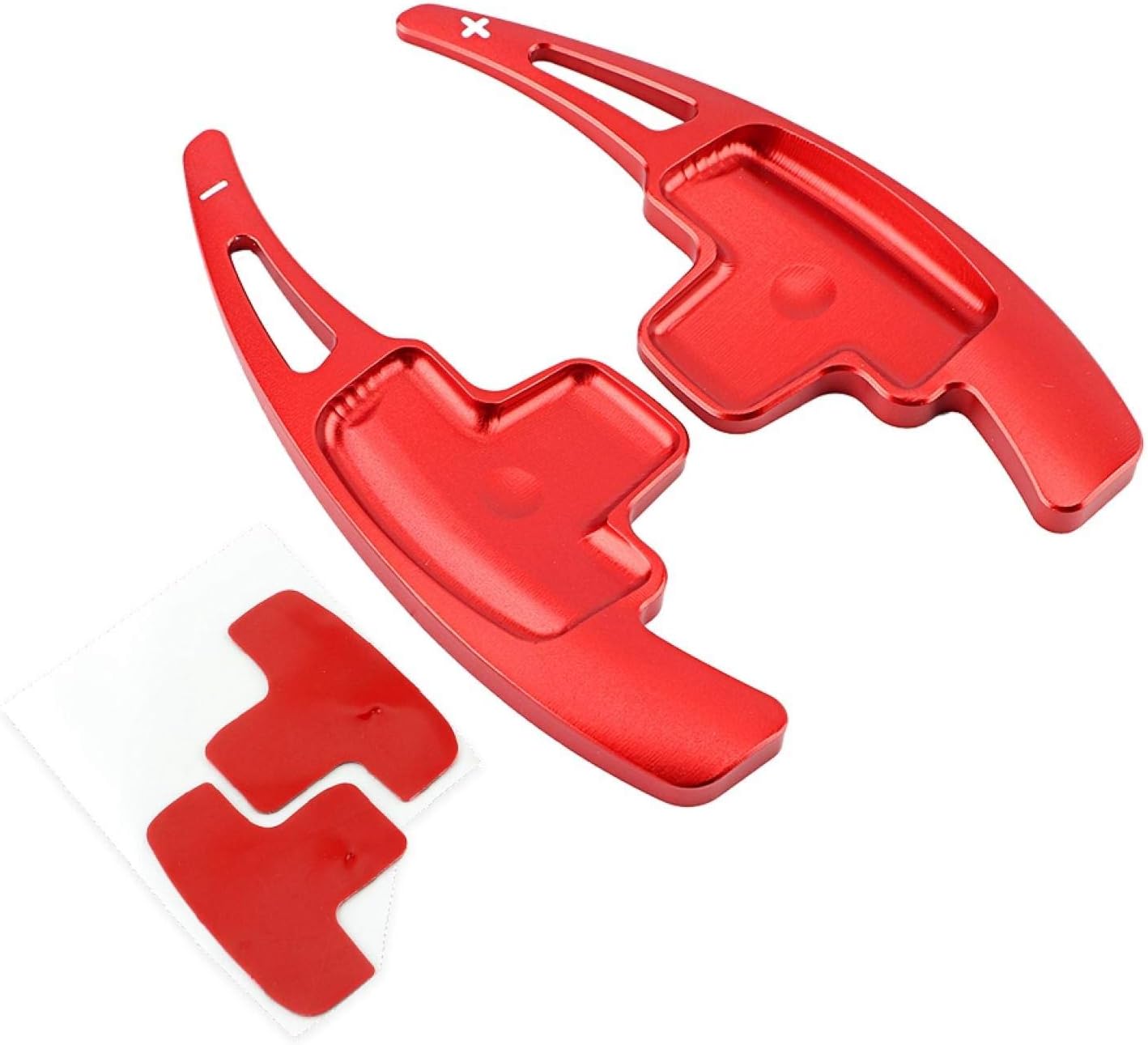 Aluminum Alloy Wheel Shift Paddle Trim Cover for A B E R M Class (Red)