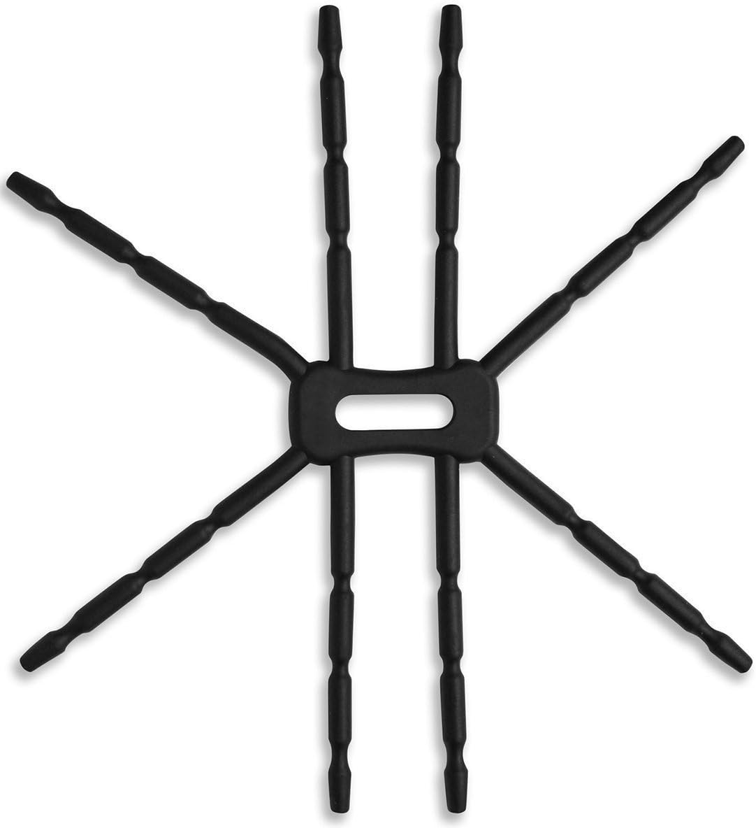 Multifunctional Flexible Universal Spider Phone Holder Car Stand for iPhone 4/4s/5/5s/6 and samsung Android Phones in Car Bike Plane Desk(Black)