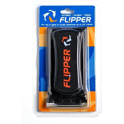 - Flipper Standard Aquarium Algae Magnet Cleaner (for Glass or Acrylic Tanks 1/4-1/2-Inch) …