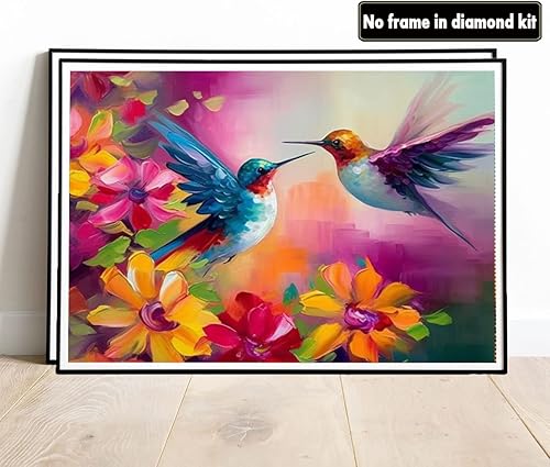 Miniatura 2 de VAIIEYO Pintura acrílica por números, flores, kit de pintura al óleo para bricolaje, lienzo, cuadros, dibujo con pinceles para niños, principiantes,