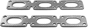 DNA Motoring For 68-75 Oldsmobile Cutlass/442/Delta 88 Aluminum Exhaust Manifold Header Gasket Set 69 70 71 72 73 74 GKTSET-C