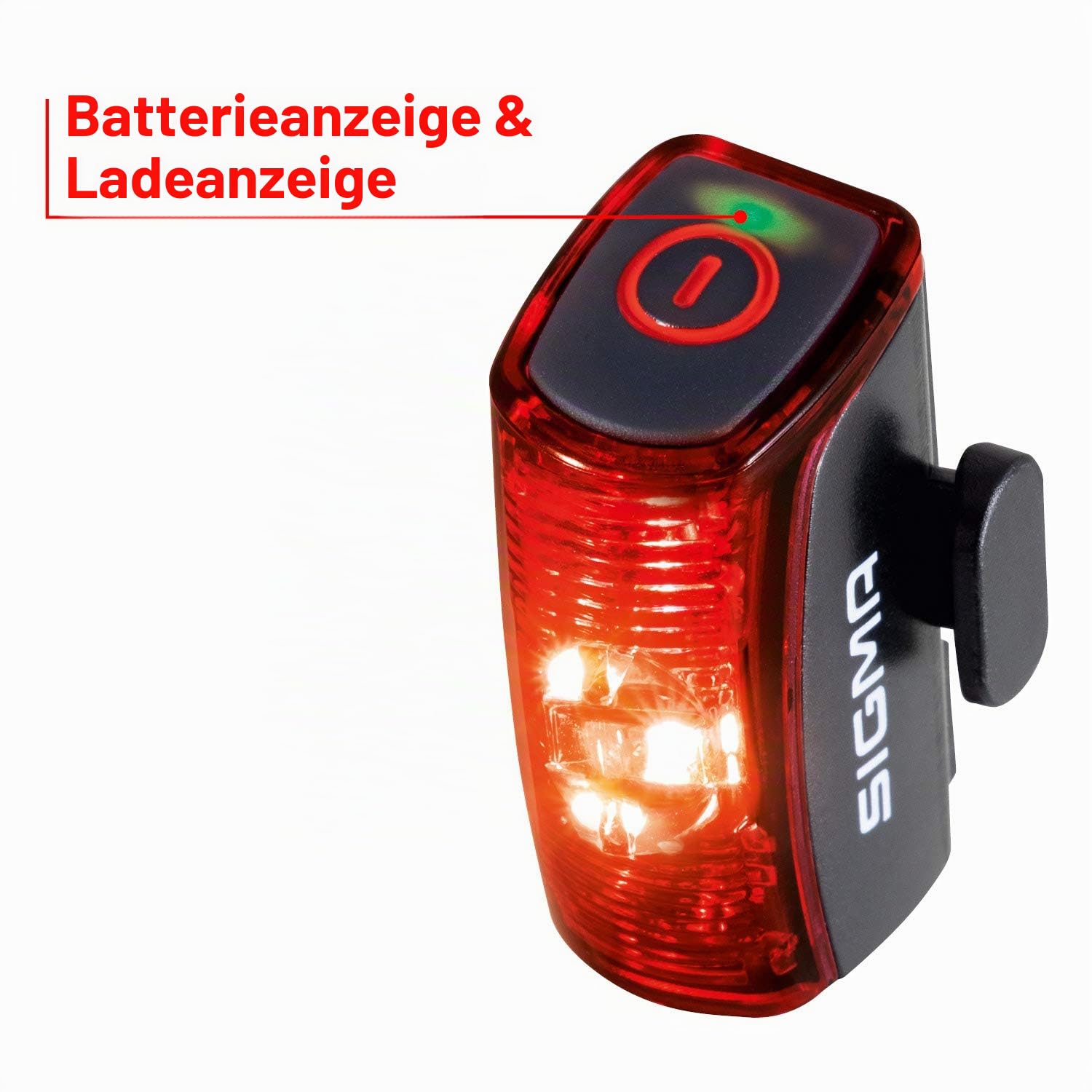 SIGMA SPORT - Aura 100 / Blaze LINK Set | Fahrradbeleuchtung vorne und hinten | Akkubetriebenes & - Infinity | LED Fahrradlicht mit 16h Leuchtdauer | StVZO zugelassenes, akkubetriebenes Rücklicht