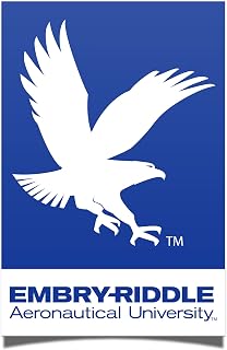 Desert Cactus Embry-Riddle Aeronautical University Daytona Poster ERAU Eagles 24 x 36 inch Room Office Décor Decoration Official Fan Gear (24x36 Inch)