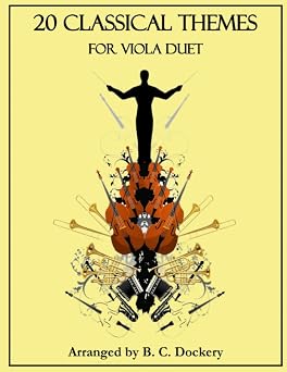 20 Classical Themes for Viola Duet