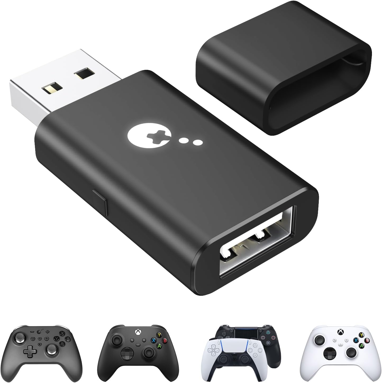 GuliKit Goku Wireless Adapter, King Kong 2 Pro Controller Adapter, Bluetooth, Works with Xbox Series X, PS4, Switch, PC