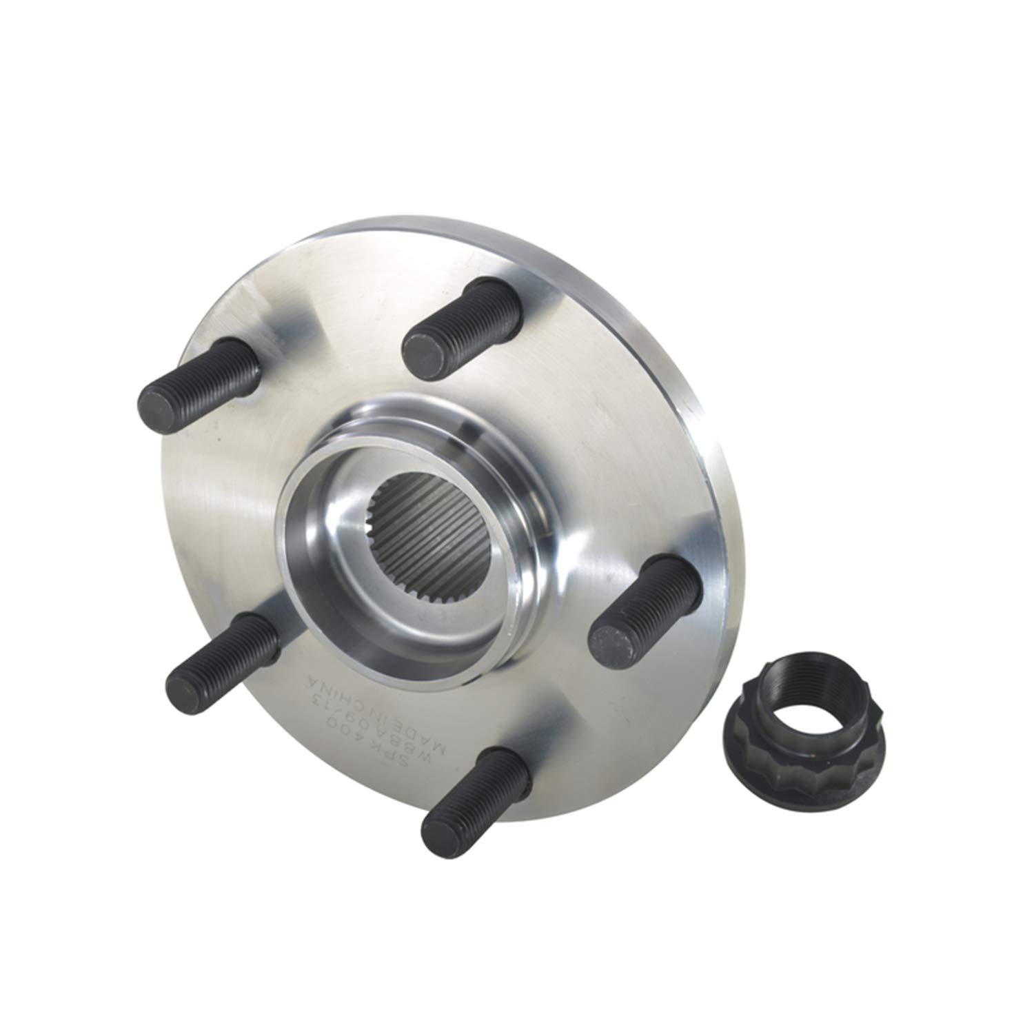 VioziteGam 2 Set Of - Wheel Hub And Bearing Assembly Front Left Driver Right Passenger Side Abs Polished Protected Fwhbaf2tclslxb Camry 2004 2017 Highlander 2