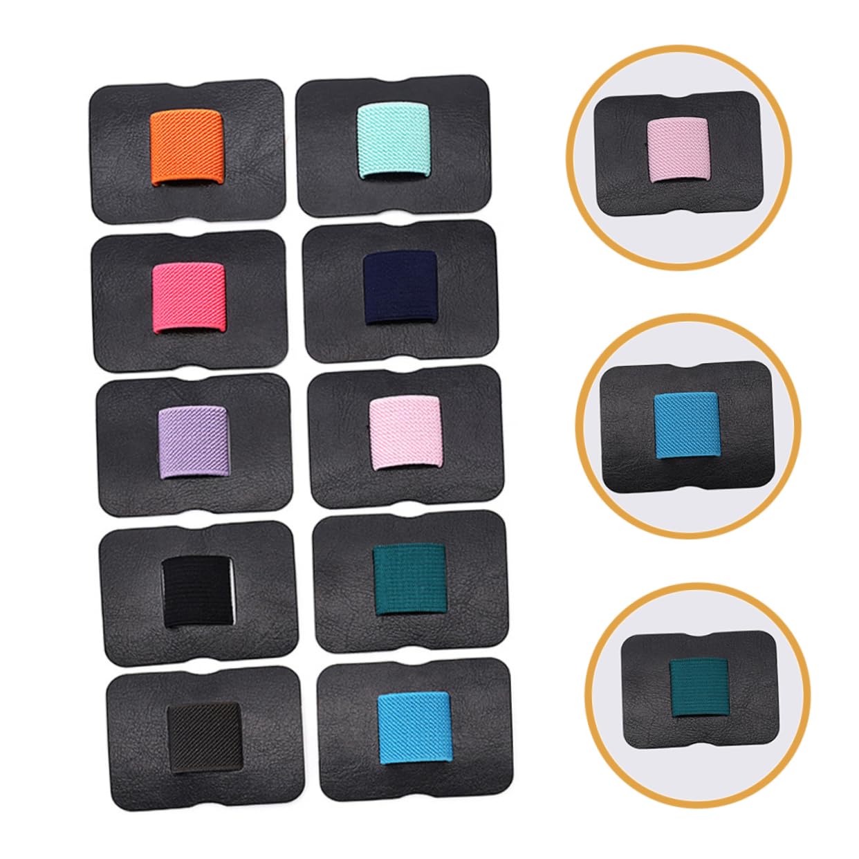 4sets Schlanke Stift Schreibtisch Zubehör Selbst-adhesive Bleistift Für Büro Schule 10 Stücke * 4