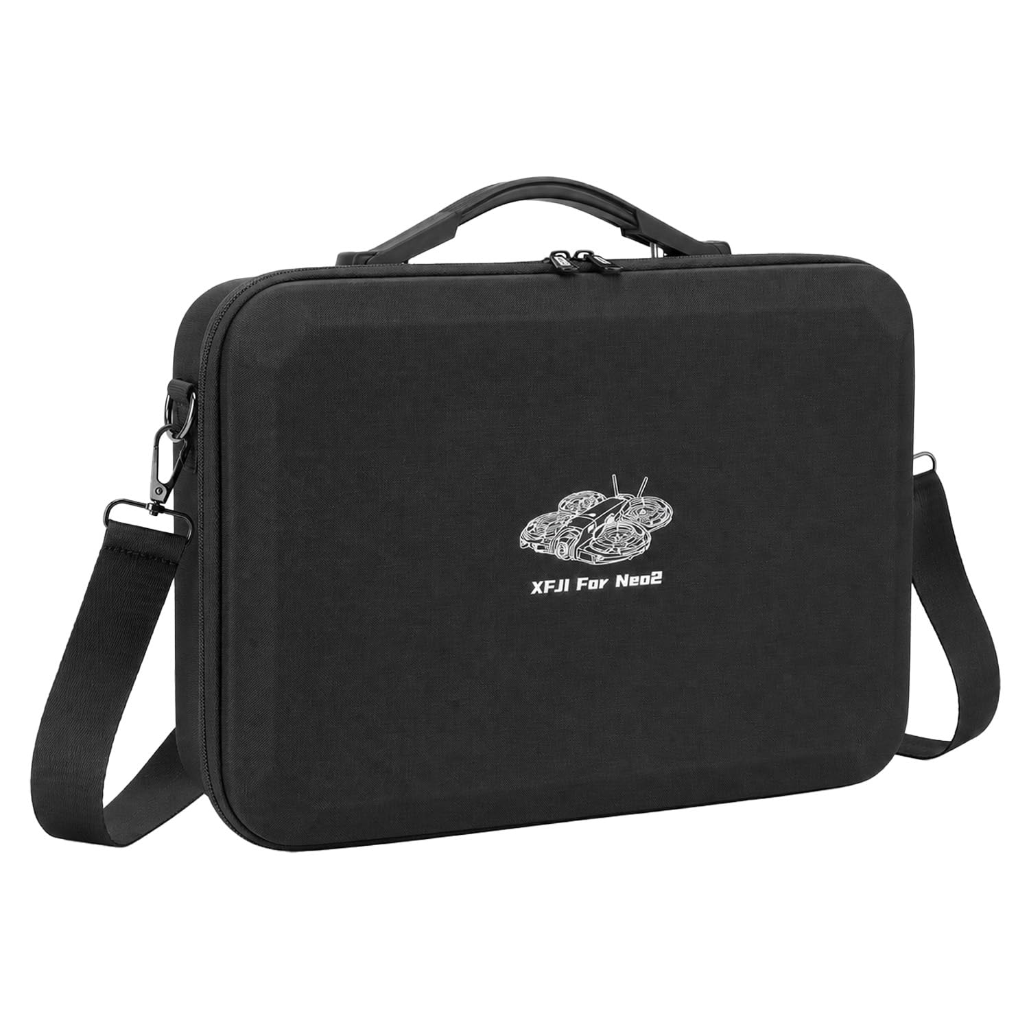 Tragbare Aufbewahrungstasche für DJI Neo 2 Motion Fly More Combo, Reise-Carrying-Case aus PU, Schultertasche & Handtasche, Drohnenzubehör
