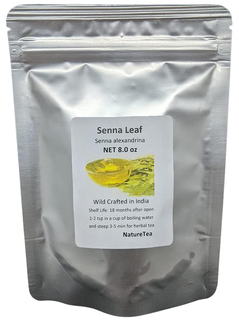 Senna Leaf - Senna alexandrina Dried Loose Leaf 100% from Nature (32 oz)