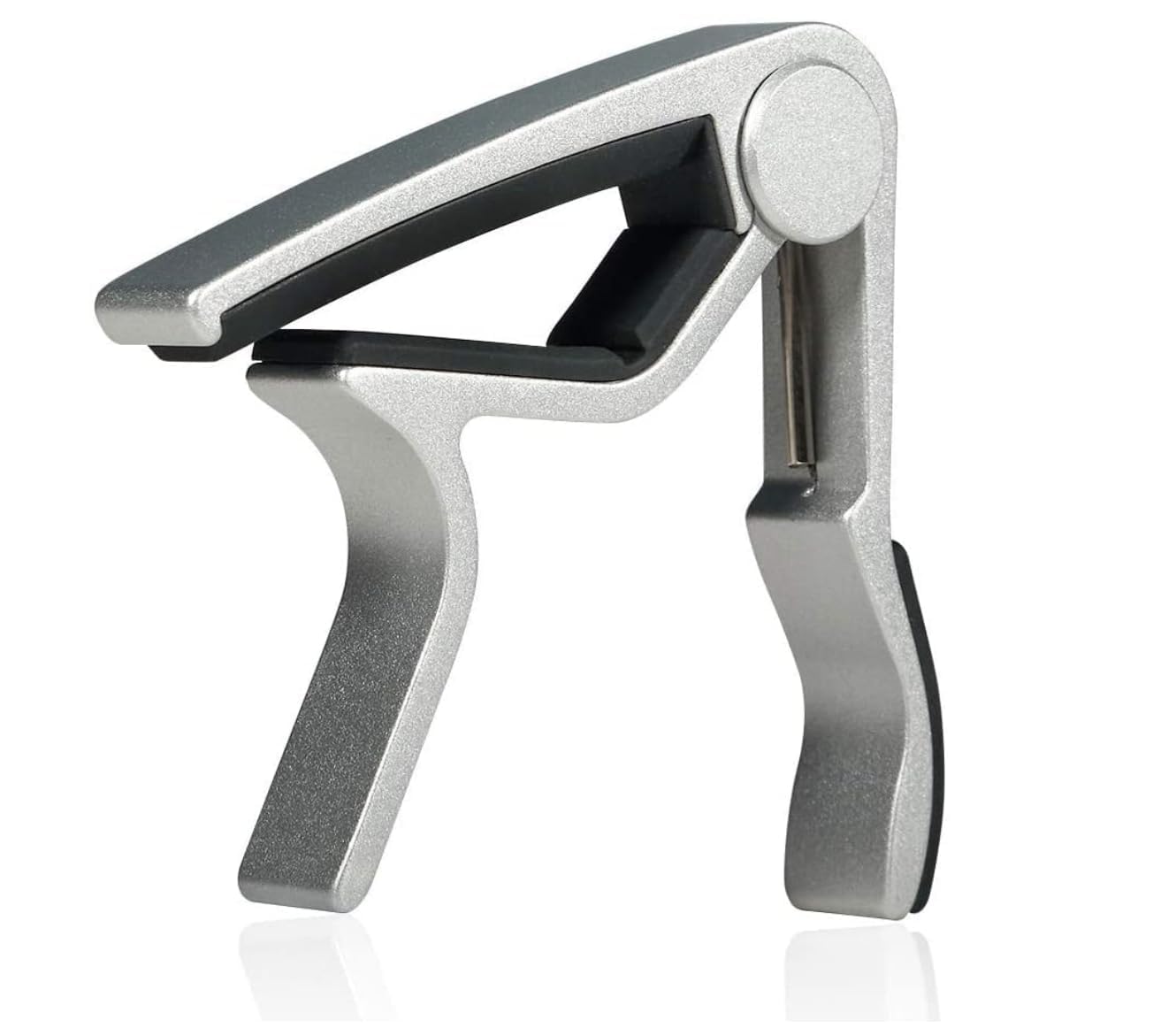 Pleasure Guitar Capo Quick Change Trigger Capo for Acoustic, Electric, Classical Guitar & Ukulele | One Hand Lightweight Zinc Alloy Guitar Capo with Silicone Padding-image-41
