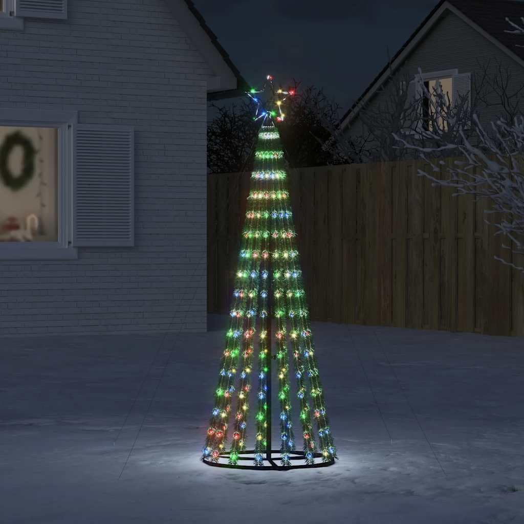 Sapin de Noël 275 LED multicolores pour un éclairage de fête dynamique