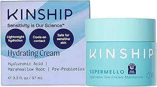 Supermello Hyaluronic Gel Cream Moisturizer – Hyaluronic Acid Face Lotion – Lightweight + Hydrating – Plump, Smooth + Soothe – Nourish Dry Skin – Rich Daily Use Clean Skin Care (3.3 oz)