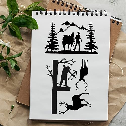 Miniatura 23 de Troqueles de corte de flores de metal, hojas silvestres, flores, troquelados, plantillas en relieve, molde de plantilla para tarjetas, álbumes