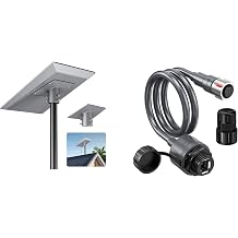 XLTTYWL Starlink Performance Gen 3 Pipe Adapter, Premium 1.49-2.5 Star Link V3 Pole Wedge Mounting Kit with Ethernet Adapter for Starlink Performance Gen3, UTA-252