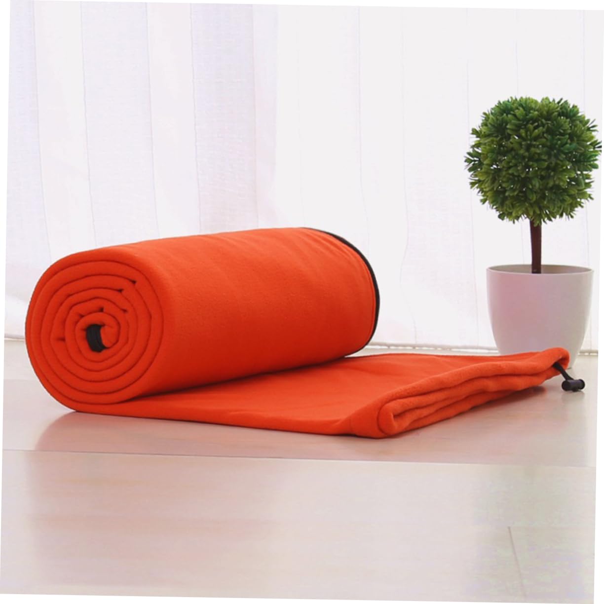 BIUDECO End-to-end Zipper Waterproof Sleeping Bag Fleece Sleep Bag for Cold Weather Camping Hiking Adults Included