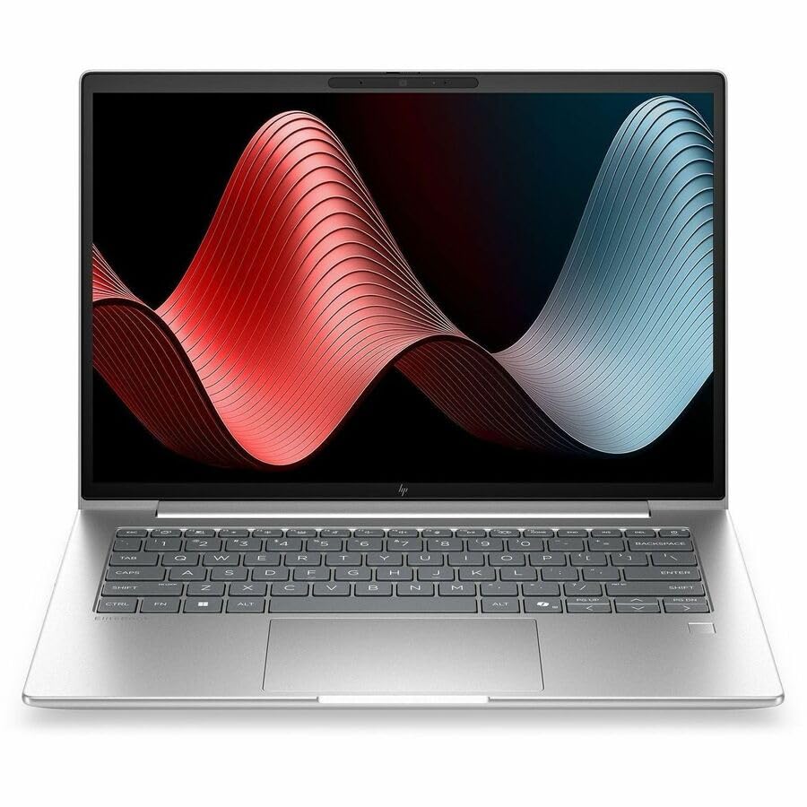 Image of HP EliteBook 6 G2a 14 inch Touchscreen Copilot+ PC Notebook - WUXGA - AMD Ryzen AI 7 PRO Ryzen AI PRO 400 450-48 GB - 512 GB SSD - English Keyboard - Pike Silver Aluminum - AMD Chip - 1920 x 1200 - Wind