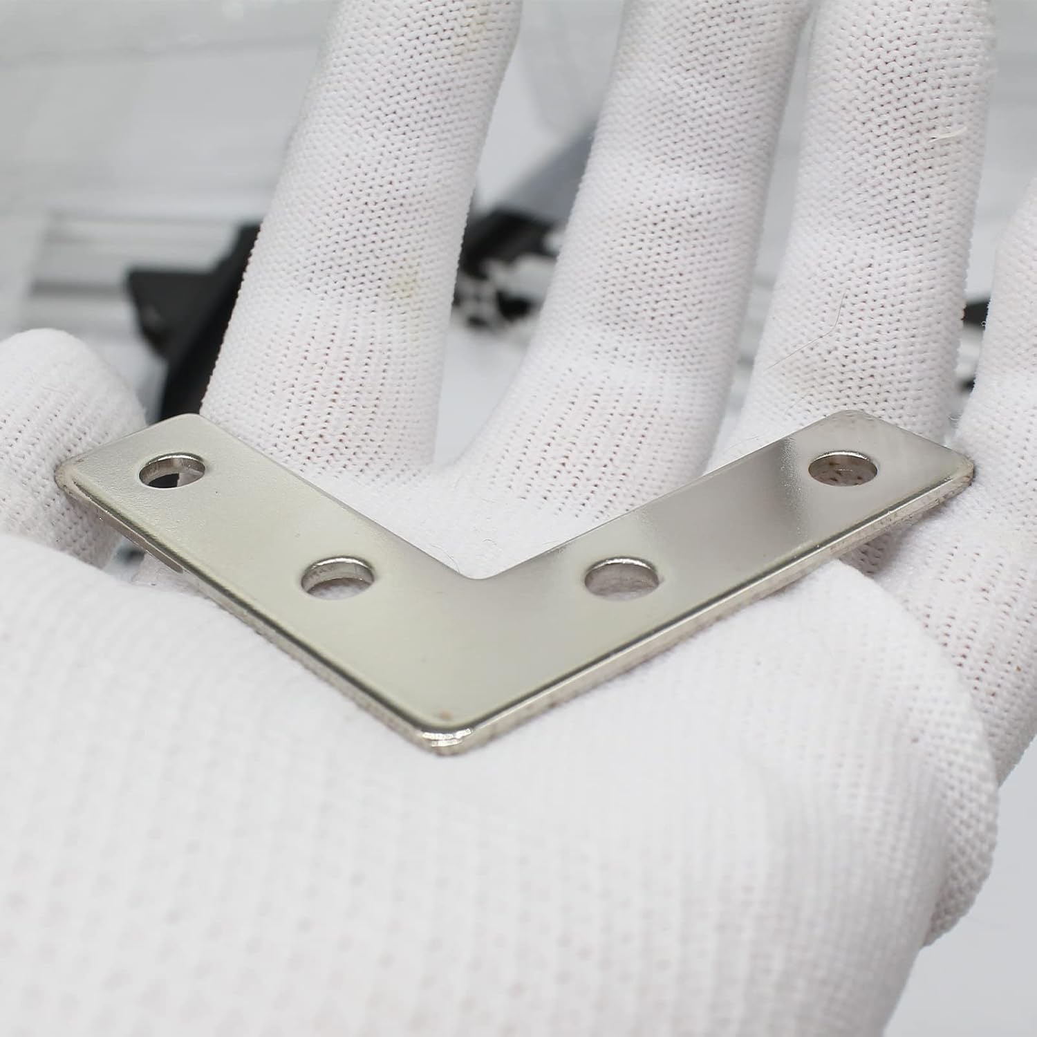 10 Set 2020 Aluminum Extrusion Profile Hardware V T Slot L Brackets
