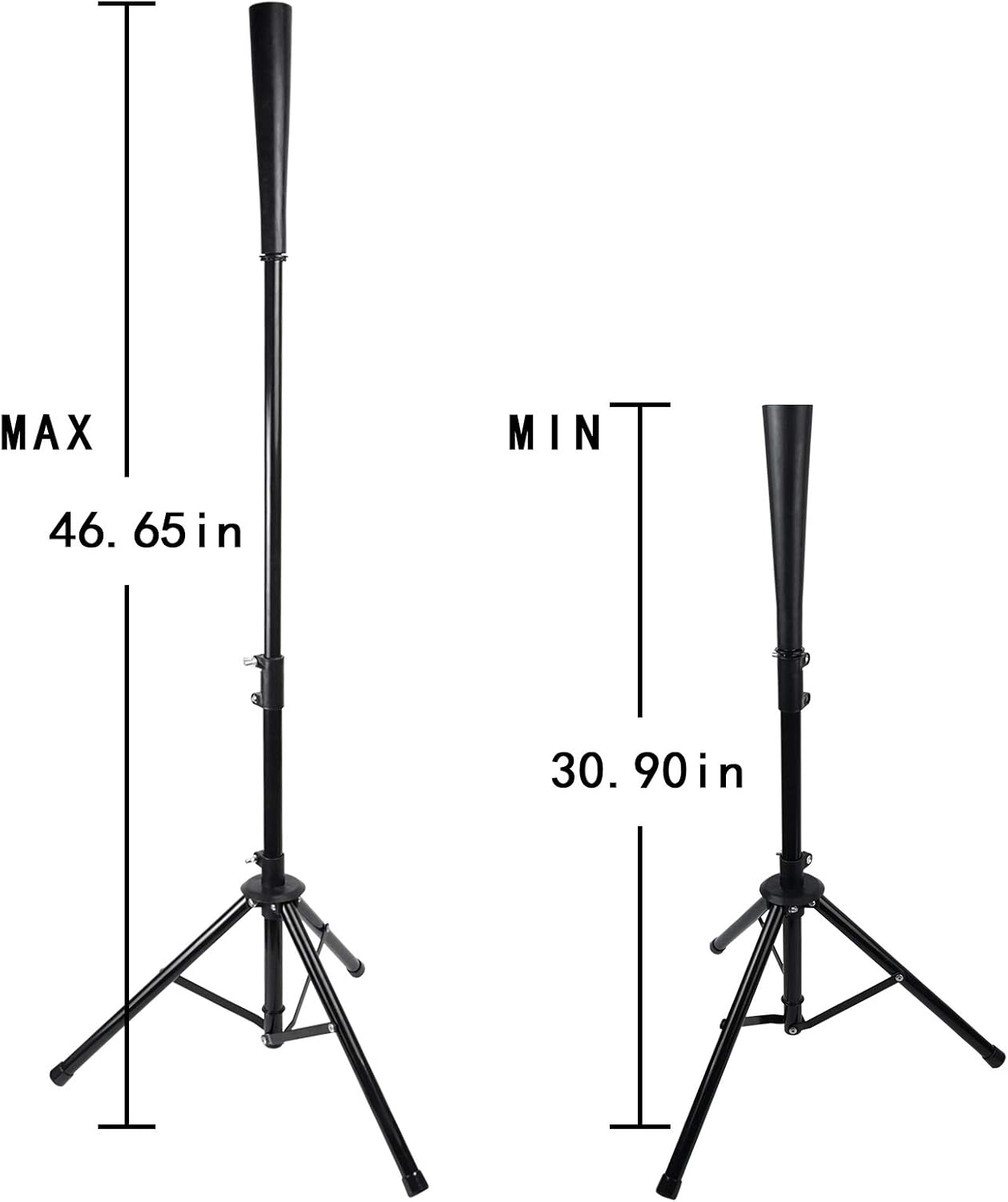 Aoneky Softball Baseball Batting Tee - Adjustable Tripod Stand Tee for Hitting Training Practice - Portable Batting Practice Tee for Adult Kids : Sports & Outdoors