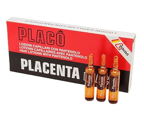 Placenta Placo para pérdida de cabello para tratamiento intensivo del cabello 12 viales de 035 oz Placenta Placo para pérdida de cabello para tratamiento intensivo del cabello 12 viales de 035 oz