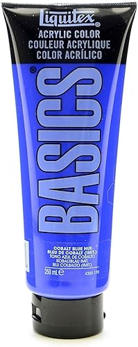 Vista 102 de Liquitex BASICS Pintura Acrílica, Tubo de 118ml (4 oz), Tono Carmesí de Alizarina