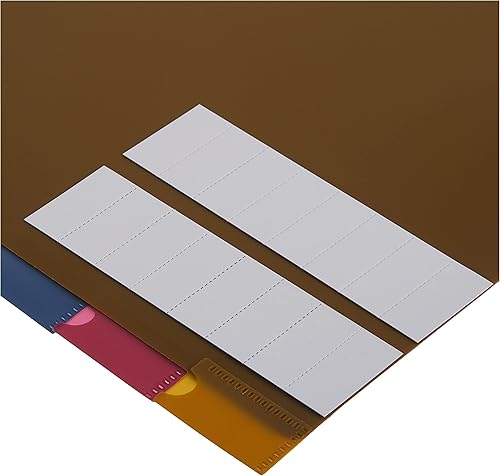 Vista 26 de TOPS Cardinal - Separador de páginas transparente, 11 x 17 pulgadas, capacidad 1 pulgada. Color blanca, Blanco