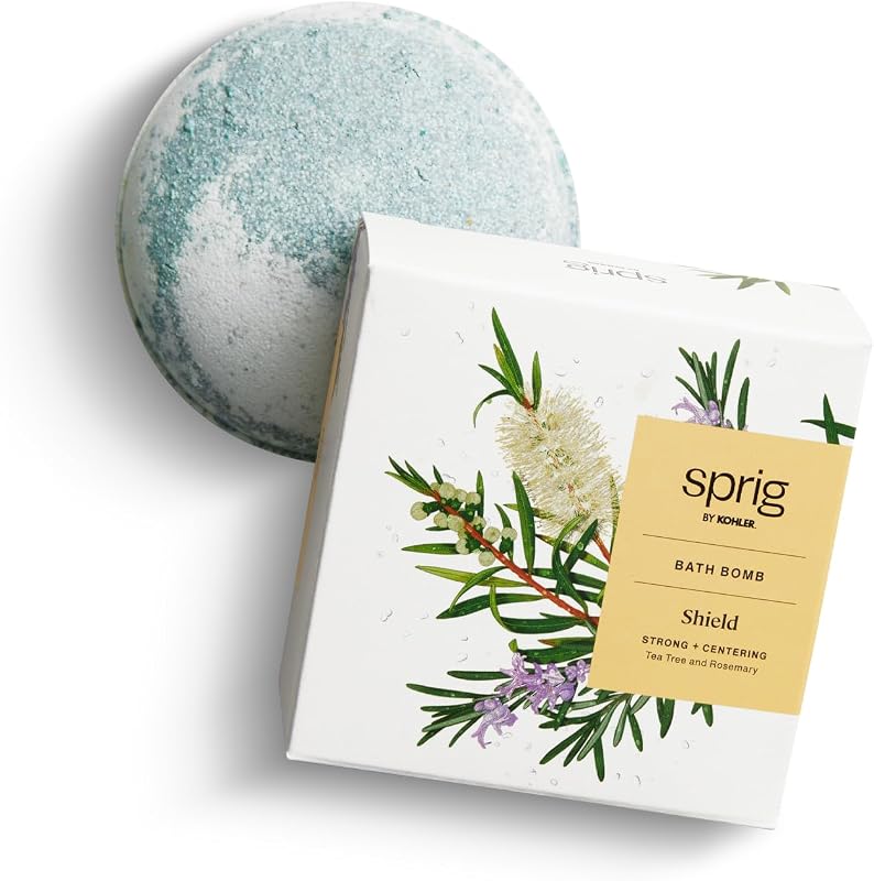 Bomba de banho Sprig by Kohler Tea Tree + Rosemary — 160 g