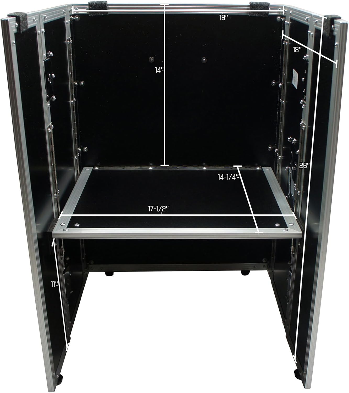 Harmony AudioCases HCDJSTAND26 Fold Out 26" Height Stand Compatible with Slant Mixer Case New