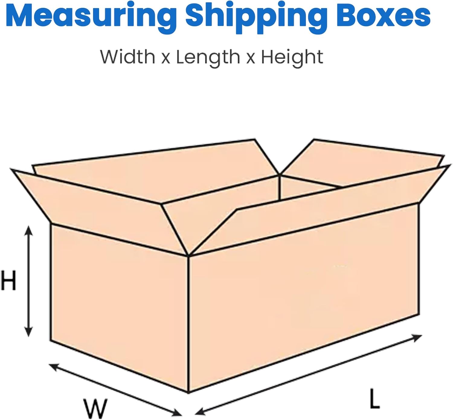 Ucanpack 10"L x8"W x4"H Cardboard Storage Box, 25 Pcs Large Moving Boxes, Made In USA- Shipping Boxes For Small Business, E Flute All Black Corrugated Shipping Box, Custom Box For Craft