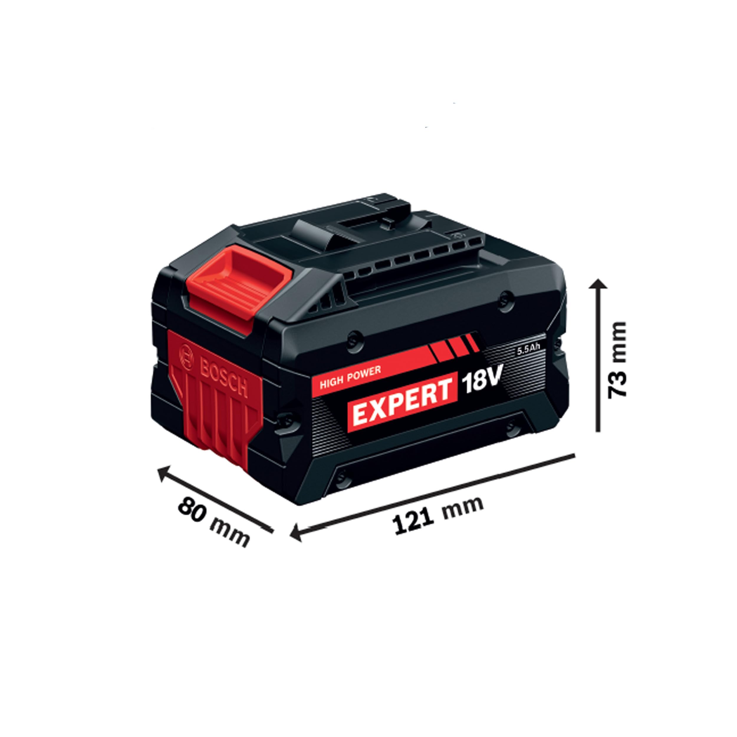 Bosch PRO 18V System Kit combiné : GSR 18V-65, GBH 18V-26, GWS 18V-11, 1x GBA 5.0Ah, 1x EXBA 5.5Ah, GAL 12V/18V-80, M-BAG