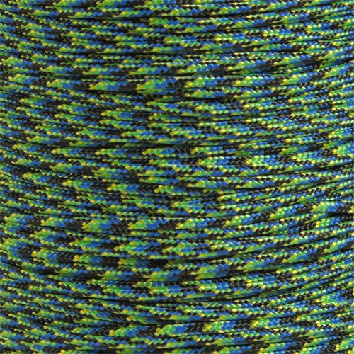 West Coast Paracord 425 Paracord (3mm) - Made of 100 Percent Nylon - for Tactical, Crafting, Survival, General Use (Aquatica, 25 Feet)