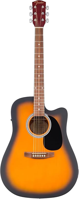 Guitarra acústica-eléctrica Fender FA Series Dreadnought - 2 colores Sunburst