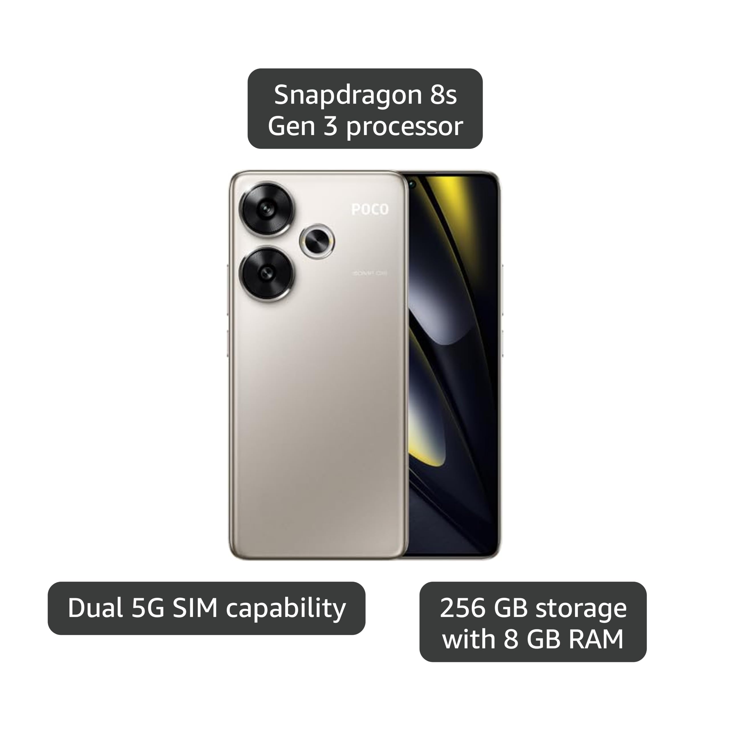 Amazon.com: Xiaomi Poco F6 5G + 4G Lte (for Tmobile Mint Tello
