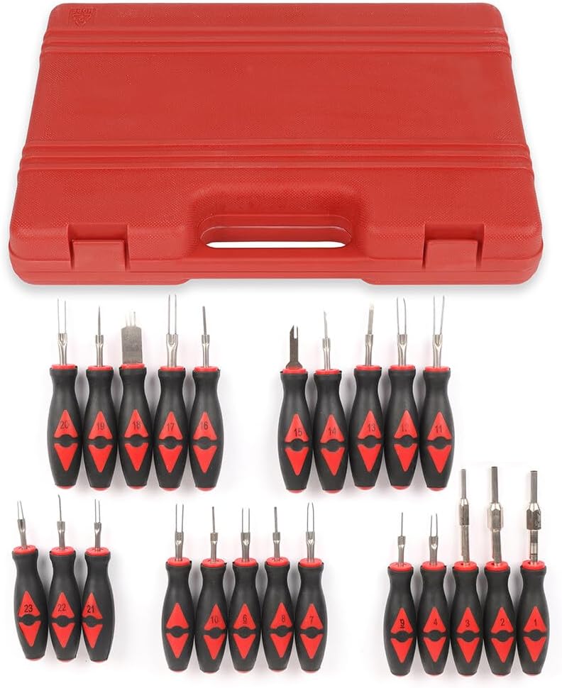 SCITOO 23 PCS Universal Terminal Release Electrical Connector Removal Tool Kit