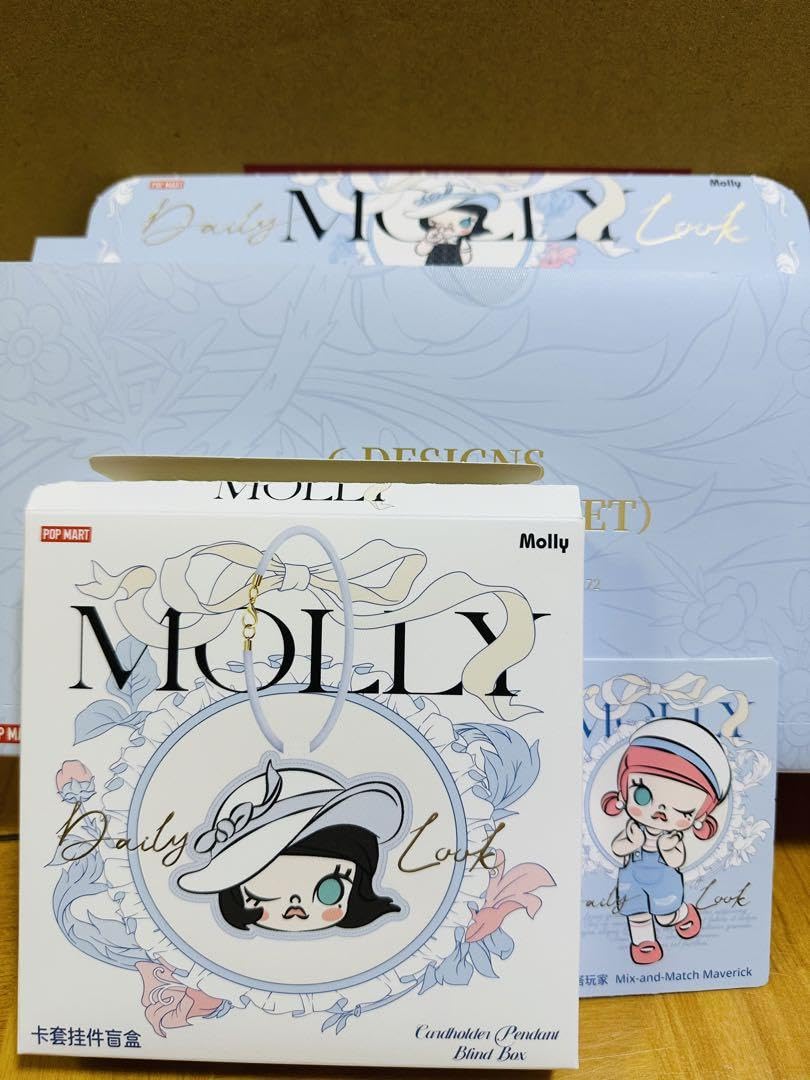 MOLLY Daily Look カードホルダー MOLLY Daily Look Series-Cardholder Pendant Blind Box - POP