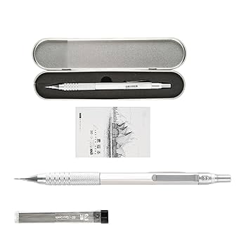 Amazon.co.jp: スケッチ鉛筆セット ケース付き メタルシャープ