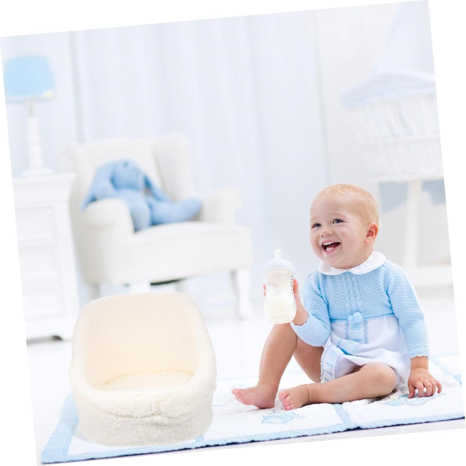 DOITOOL Photography Sofa Baby Photo Prop Newborn Posing Sofa Stylish Comfortable for Precious Moments