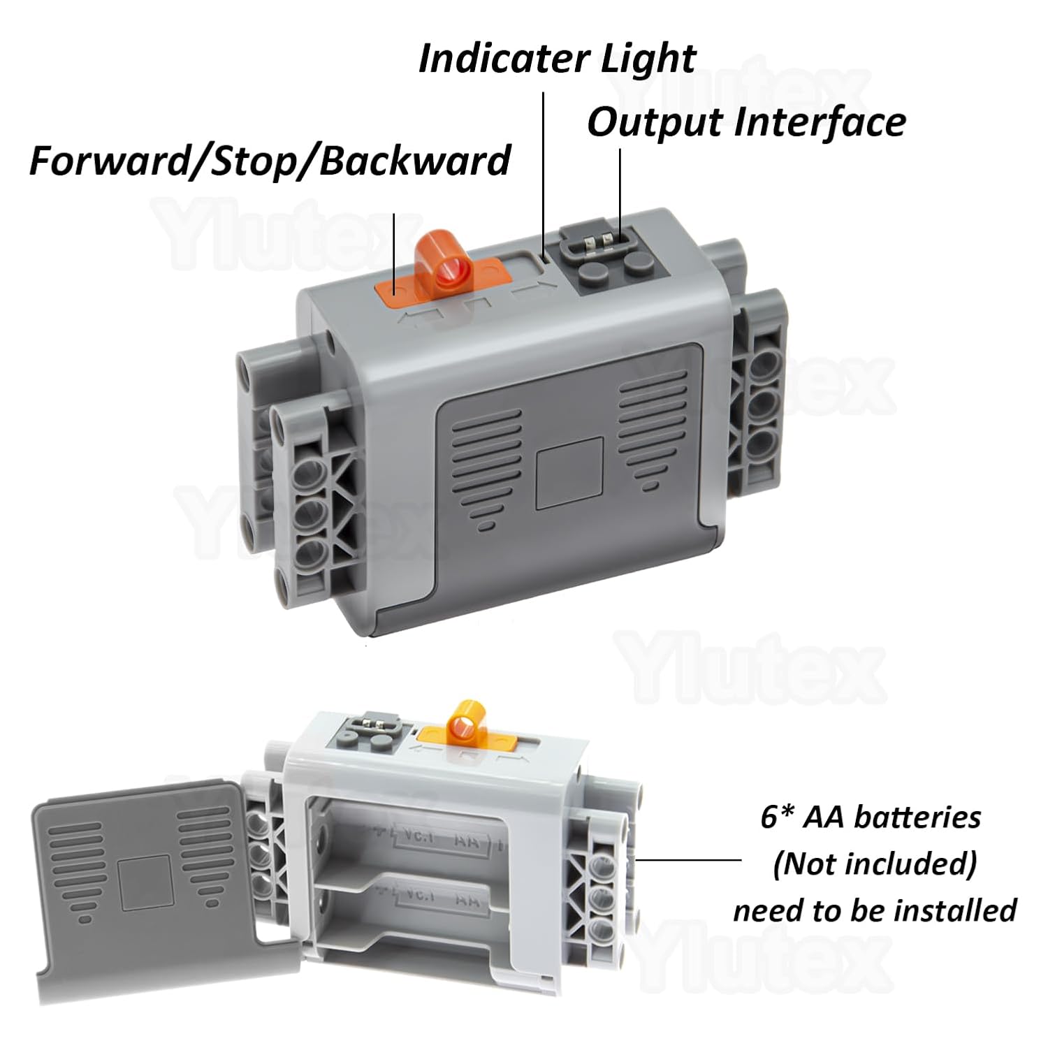 32pcs Power-Function Technic-Parts Kit M/L/XL/Servo/Train-Motor IR Speed Remote Control Battery Box IR Receiver Extension Wire Light Cord Control Switch