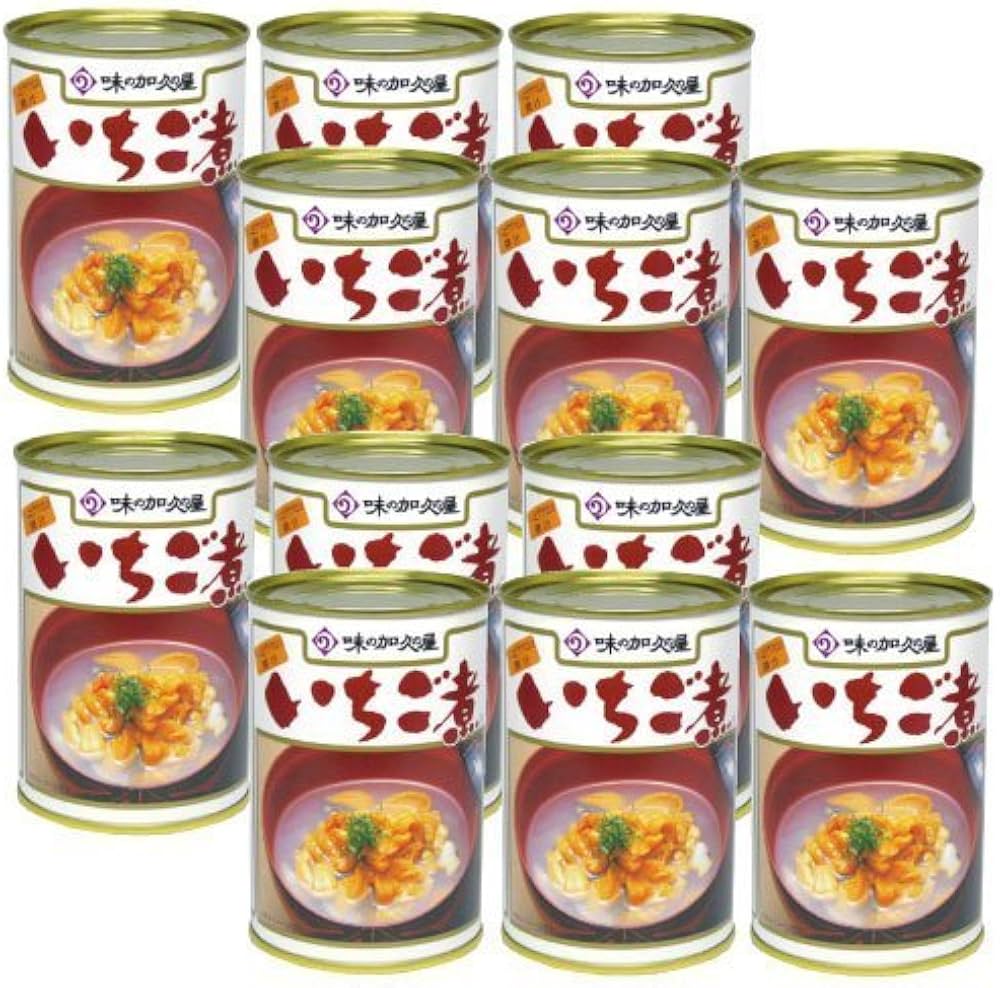 Amazon | 味の加久の屋 ウニとアワビの潮汁 いちご煮415g×12缶