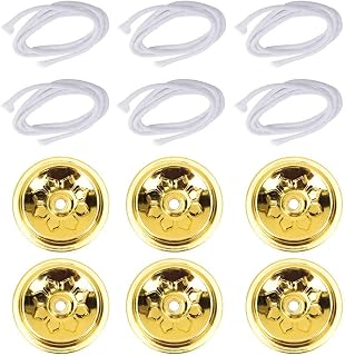 COHEALI Replacement Wick Oil Lamp Wick 1 Set Kerosene Oil Light Wicks Butter Lamp Replacement Wicks Candle Floating Wick Holders Oil Light Wick Holder