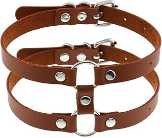 Gargantilla gótica negra punk para mujeres y niñas, accesorios estéticos para cosplay, grunge, accesorios