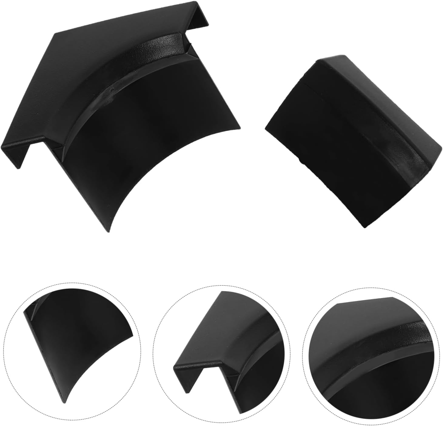 VANZACK 2 Sets Billiard Table Pocket Liners Kit Durable Pool Table Pocket Replacement for Corner Liners Easy to Install