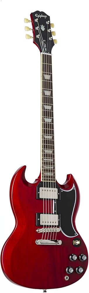 Epiphone 1961 Les Paul SG Standard Elektro Gitar (Aged Sixties