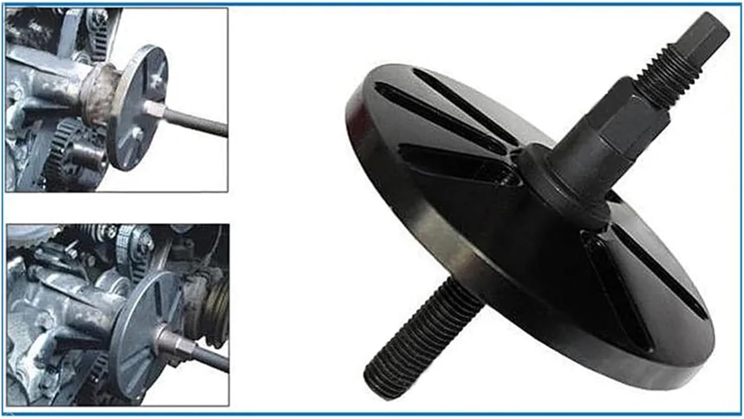 Adjustable Puller Balancer Puller Removal Install Tool Kit Flywheel Crankshaft Pulley Removal Steering Wheel Pulling Set