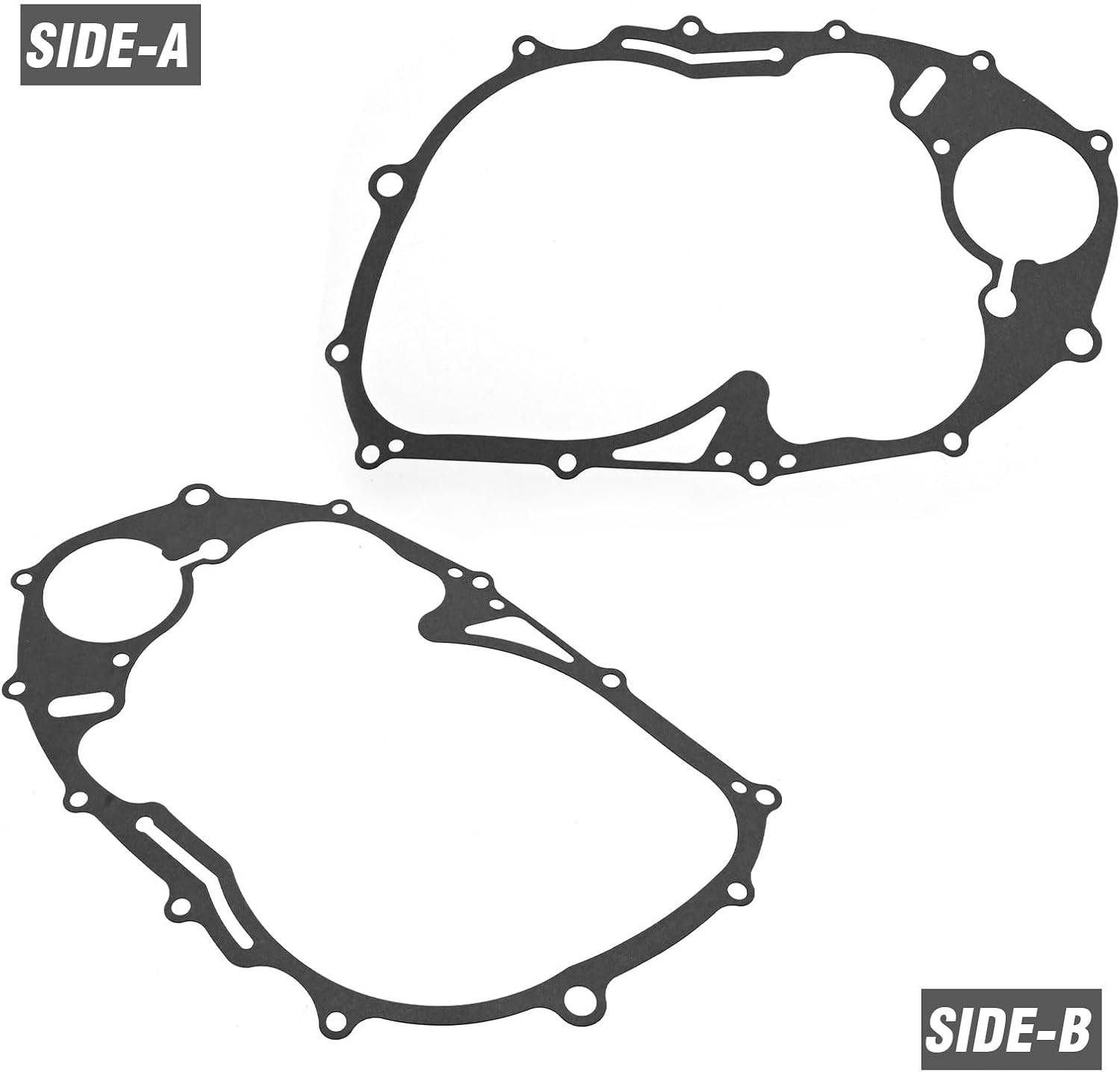4VR-15461-00-00 Gasket, Clutch Cover Gasket Replacement for Yamaha Xvs650 V-Star 650 Classic 1998-2010, Replaces 22U-15461-00-00 3BT-15461-00-00