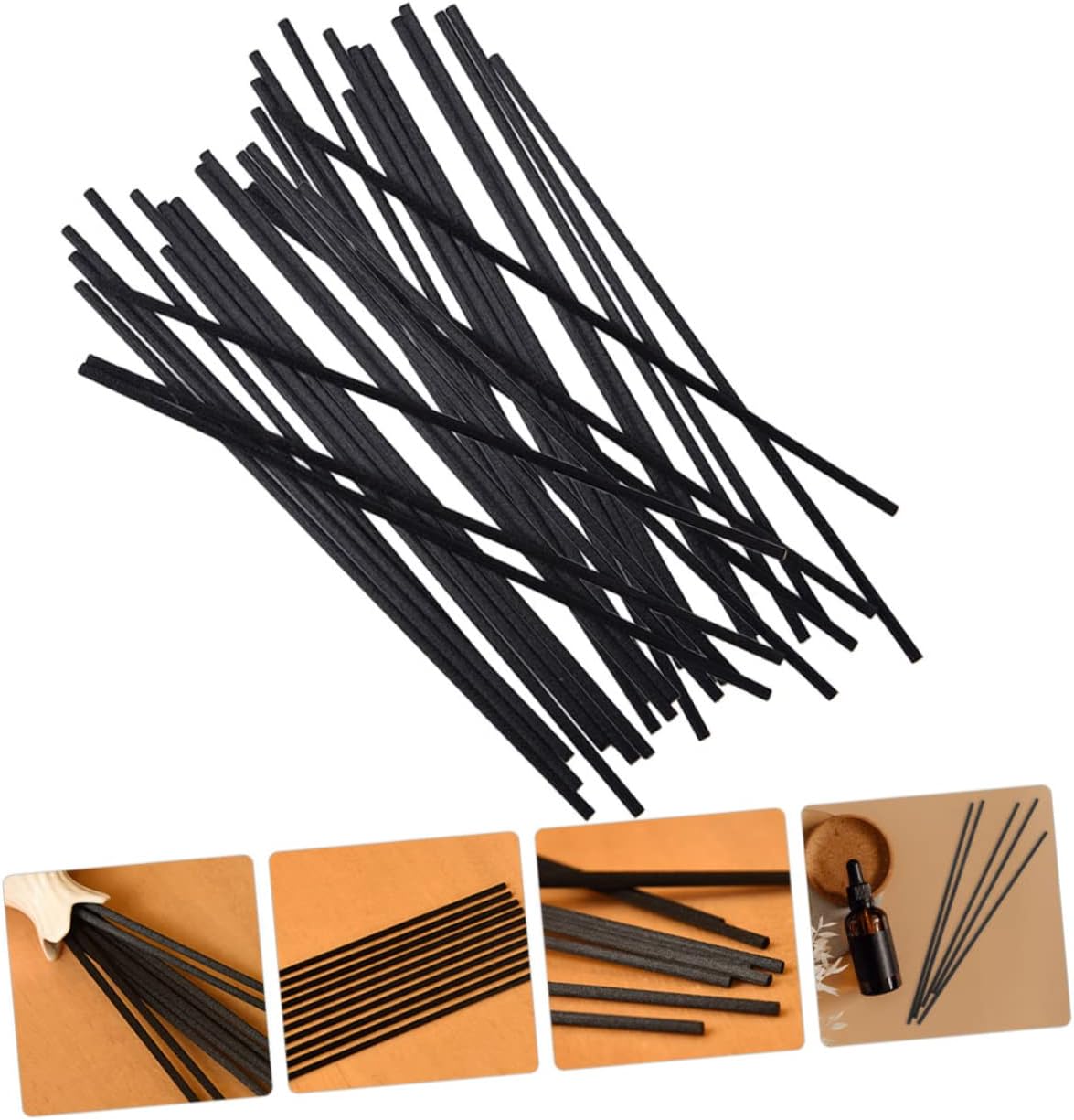 300pcs Sticks for Fragrance Volatile Diffuser Sticks for Home Office Bathroom Decor Replacement