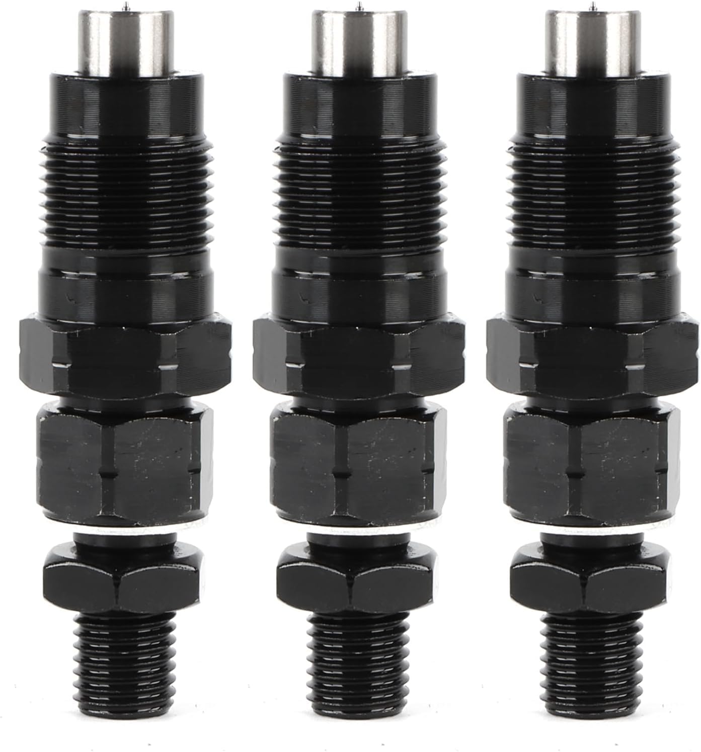 3pcs 131406360 SBA131406360 Fuel Injector for New Holland L140 L150 L170 L175 LX465 LX485 LX565 TC29 TC30 TC34 TC35 TC45 Case D33 D35 D40 D45 DX31 DX33 DX34 DX35 DX40 Tractor